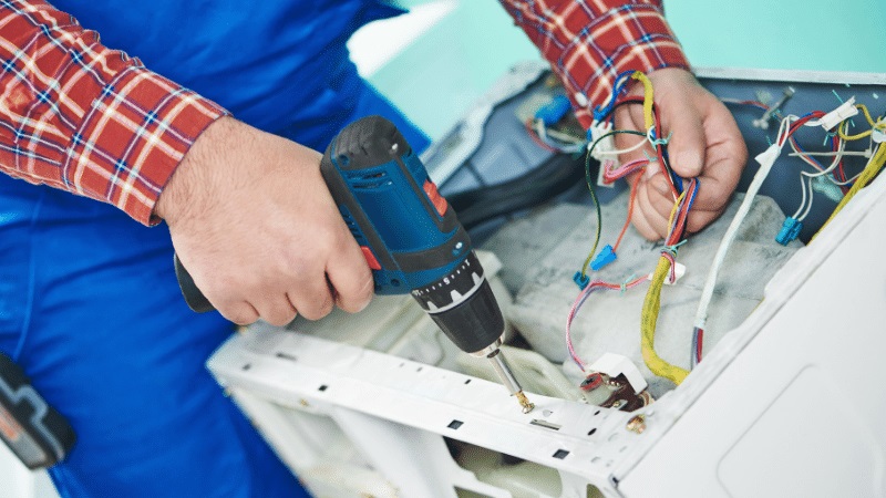Yenimahalle Sunny Sunny çamaşır makinesi kart tamiri – Su almama arızası orijinal parça ile giderildi. - Teknik servis örneği