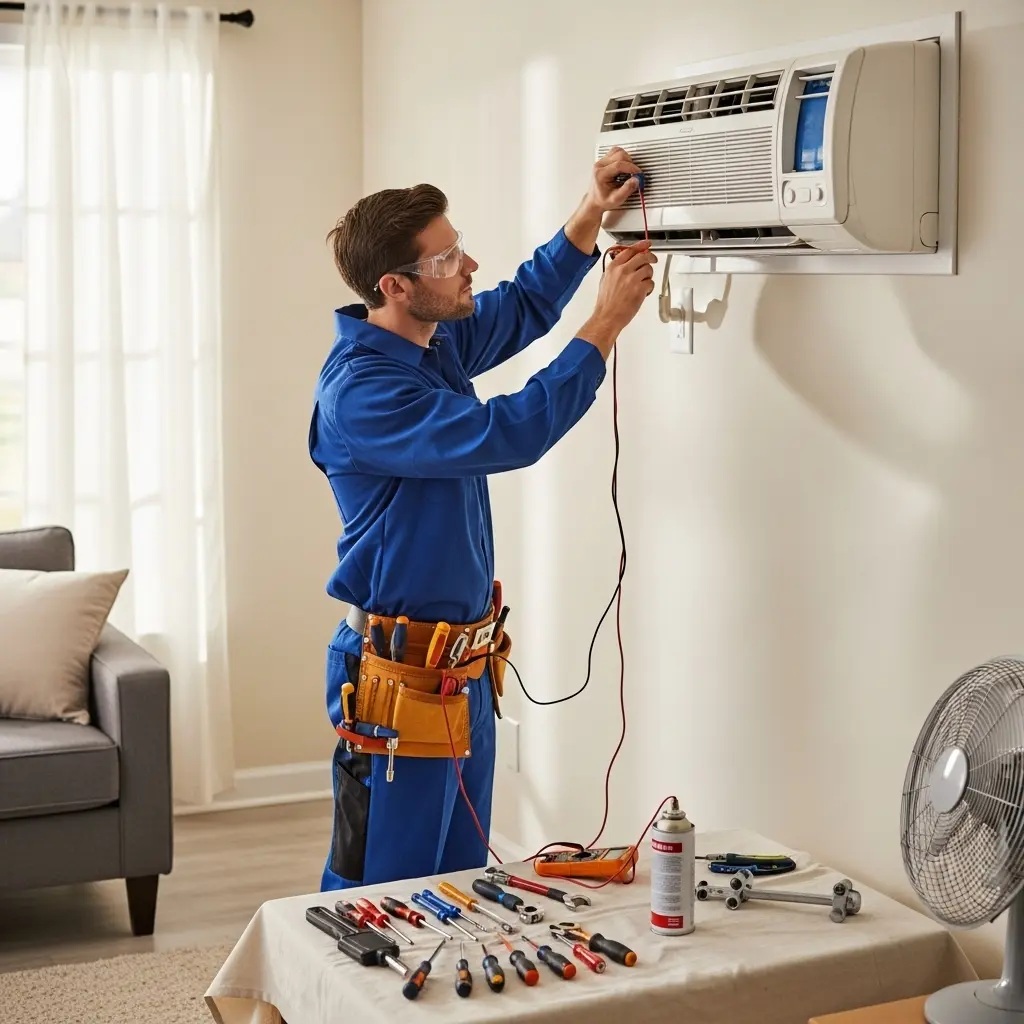 Yenimahalle Sunny Sunny klima gaz dolumu ve bakım – Enerji verimliliği artırıldı. - Teknik servis örneği